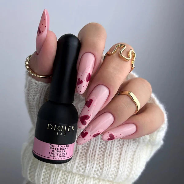 Geelialuslakka Rubber Light Rose, Didier Lab 10ml