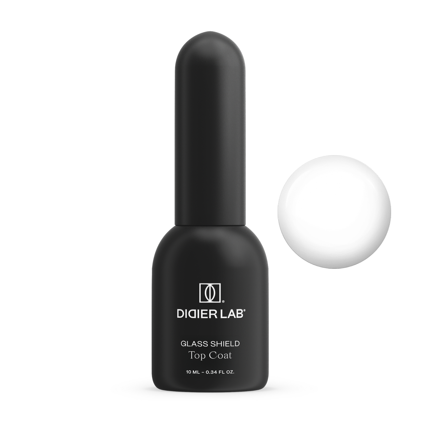 Lasimaisen kiillon antava päällyslakka, Super Glass Shield Top Coat, Didier Lab 10 ml