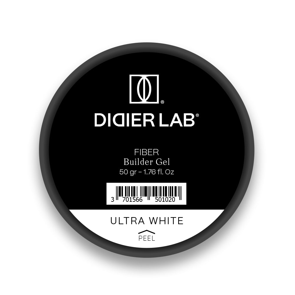 Kuitu rakennegeeli Didier Lab, Ultra white, HEMA & TPO FREE50gr