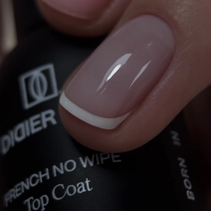 Päällyslakka ranskalaiseen manikyyriin, French Top Coat No Wipe, Didier Lab 10 ml
