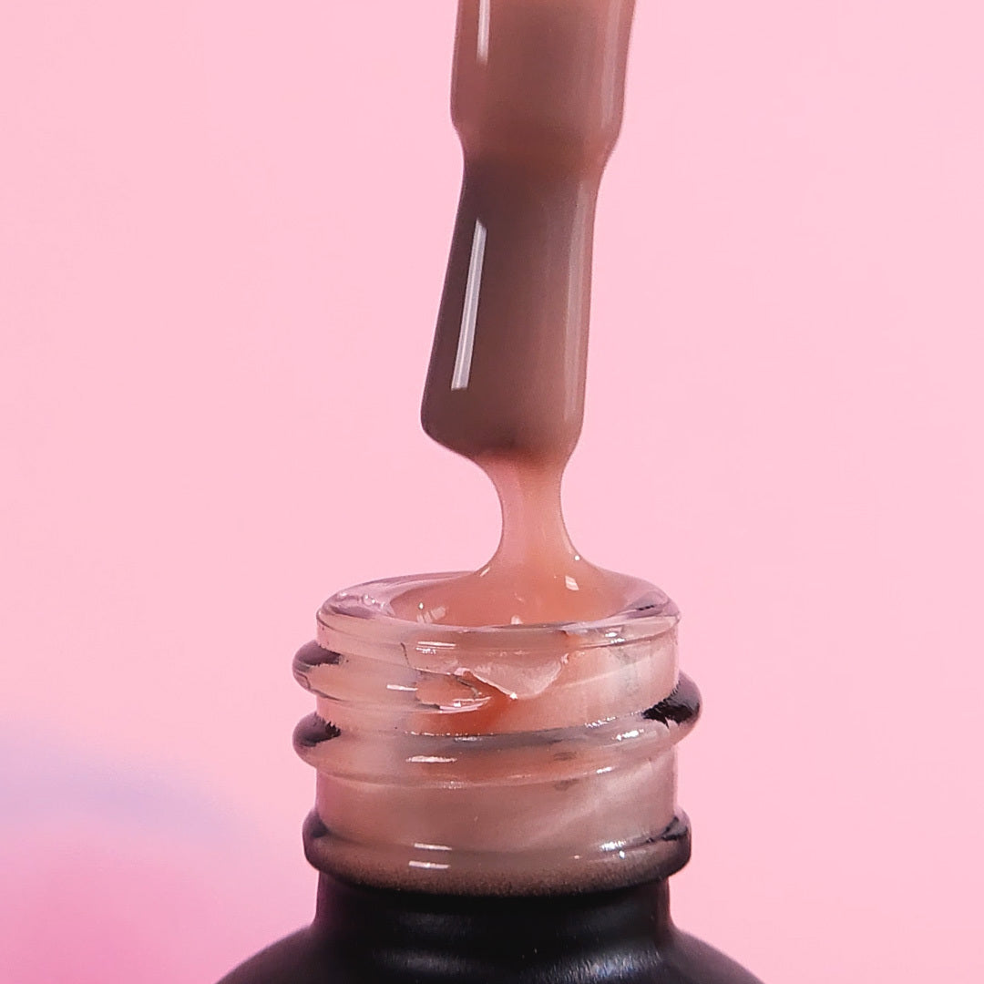 Geelilakka, Rubber base coat, Japanese nude, 10ml