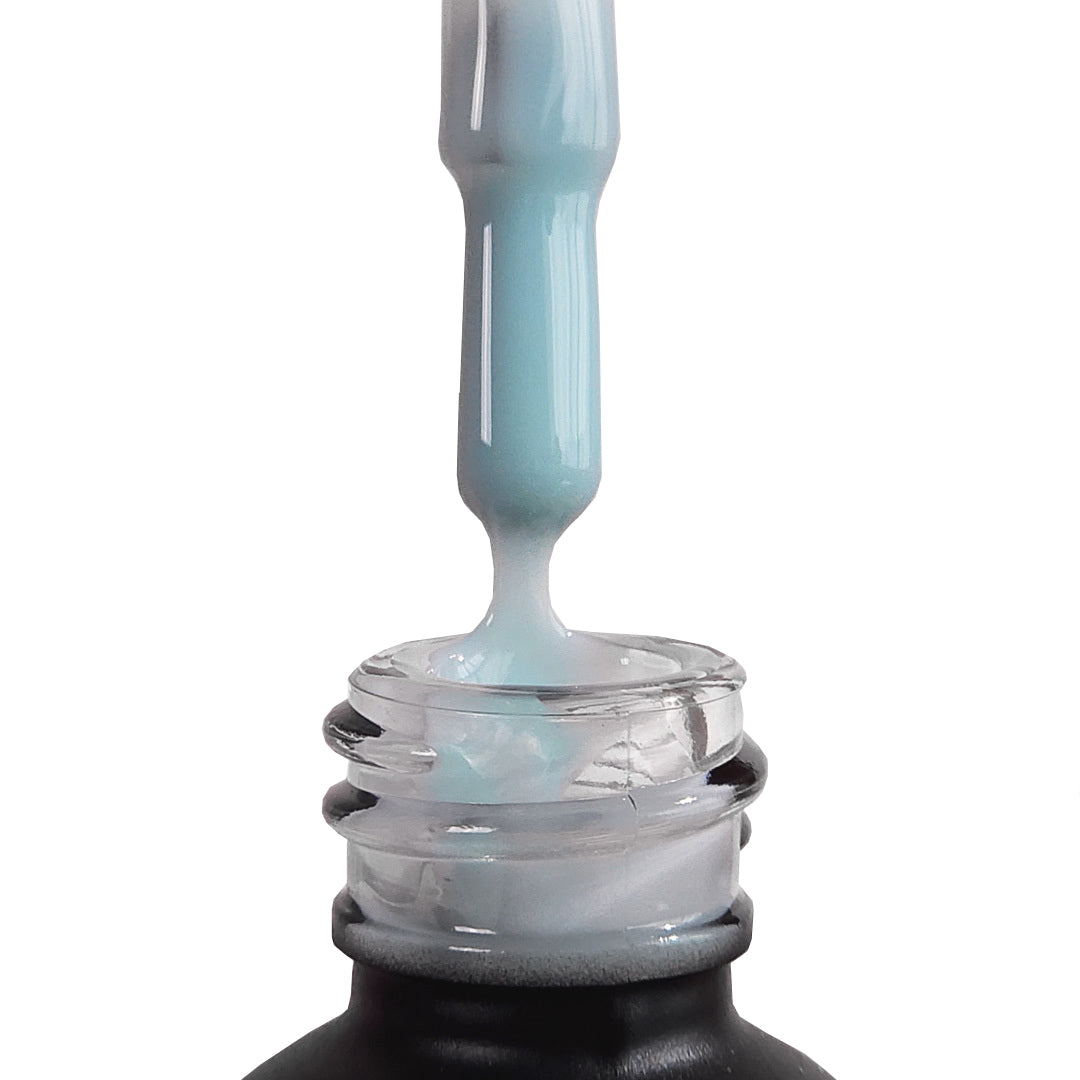 Geelilakka, Rubber base coat, soft mint, HEMA & TPO FREE 10ml