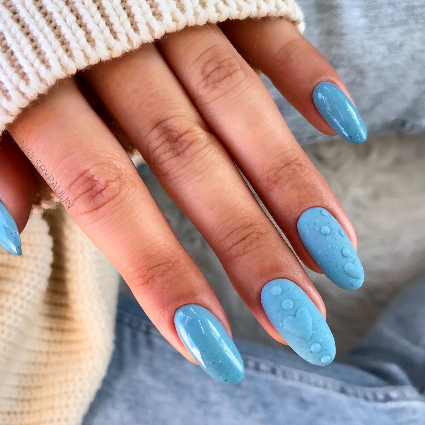 Geelilakka, Dusty Blue, TPO vapaa Studios Didier, 8ml