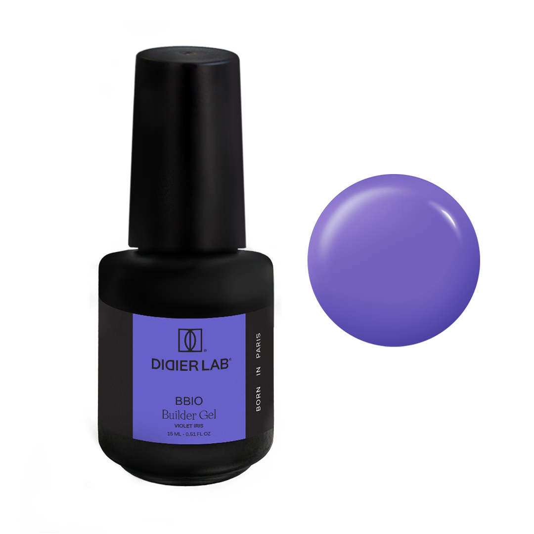 Rakennegeeli BBIO Didier Lab Violet Iris HEMA & TPO VAPAA 15ml
