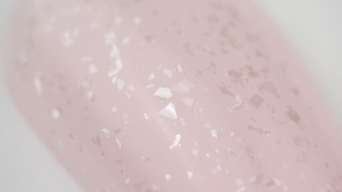 Geelipäällyslakka Glitter Top coat, silver, Didier Lab 10 ml