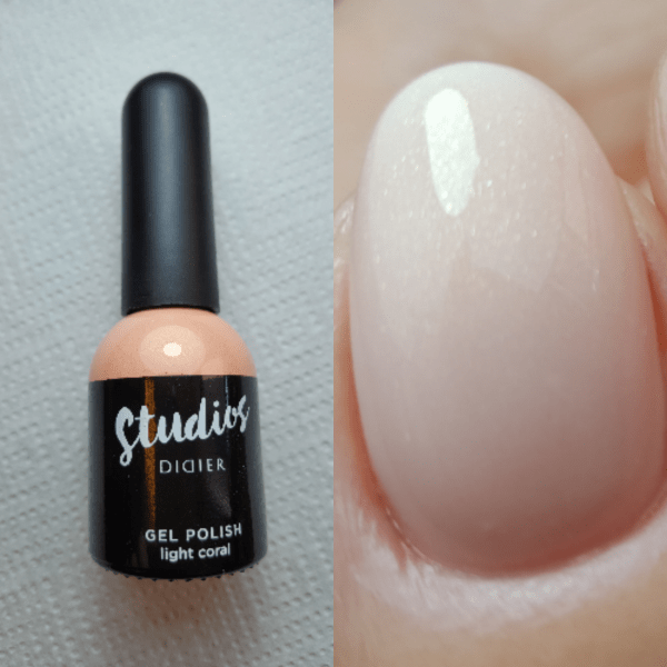 Didierlab Gel Nail Polish Studios Gel polish Studios, light coral, 8ml