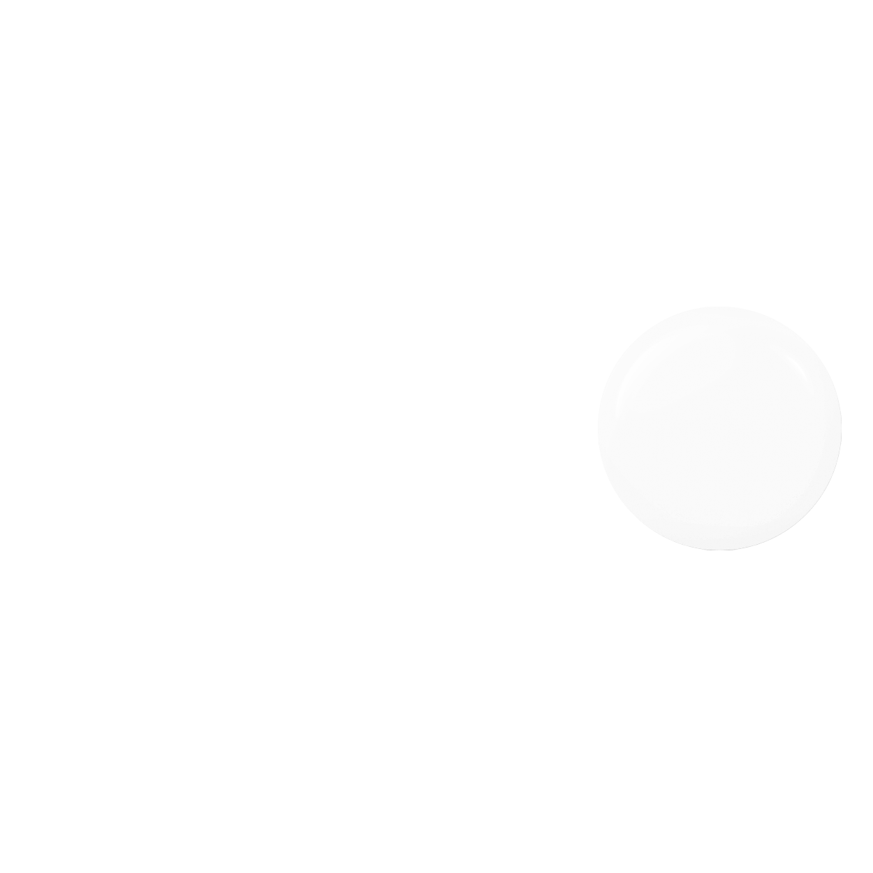 Geelialuslakka Rubber Light white HEMA & TPO vapaa Didier Lab 10ml