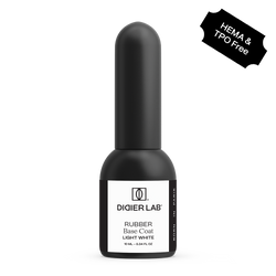 Geelialuslakka Rubber Light white HEMA & TPO vapaa Didier Lab 10ml