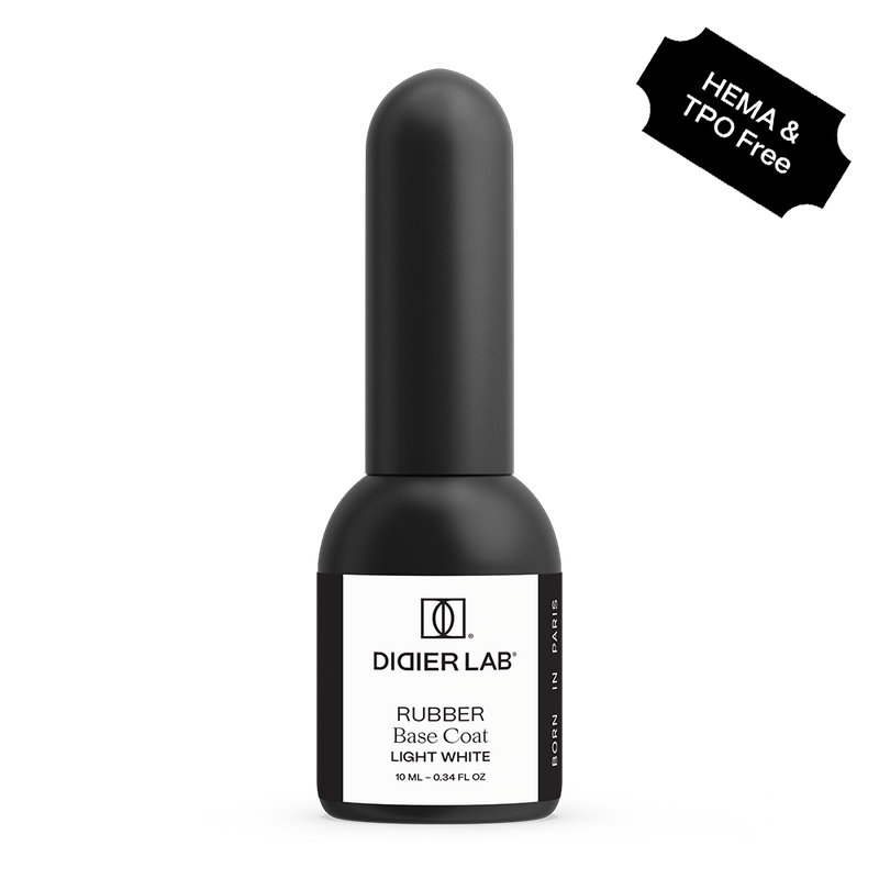 Geelialuslakka Rubber Light white HEMA & TPO vapaa Didier Lab 10ml