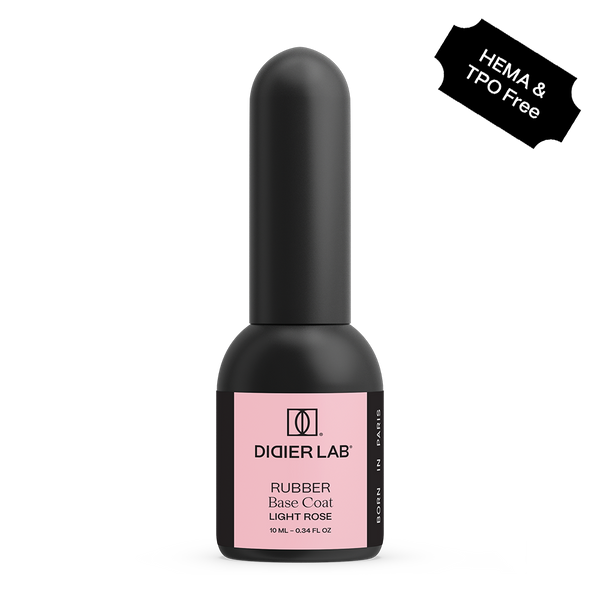 Geelialuslakka Rubber Light Rose HEMA & TPO VAPAA Didier Lab 10ml