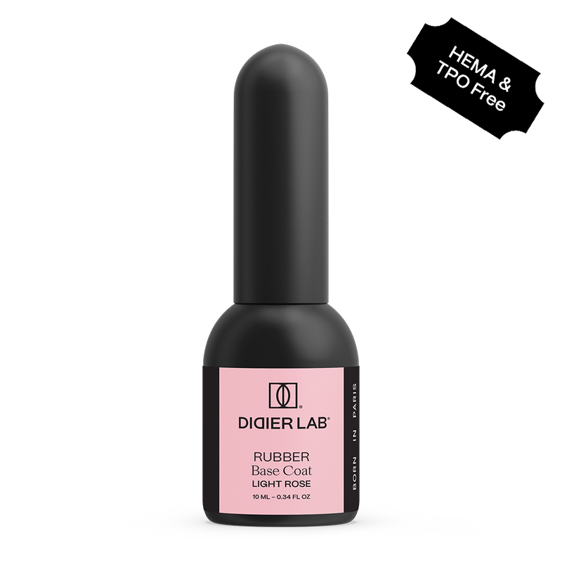 Geelialuslakka Rubber Light Rose HEMA & TPO VAPAA Didier Lab 10ml