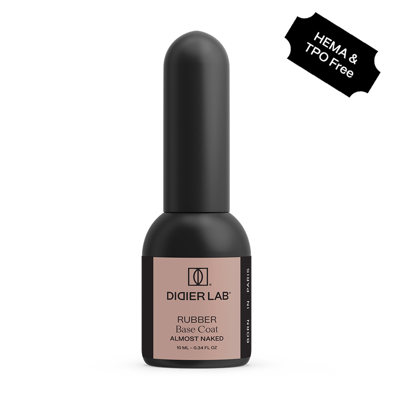 Geelialuslakka Rubber Almost naked HEMA & TPO vapaa Didier Lab 10ml