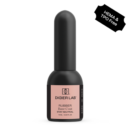 Geelilakka, Rubber base coat, stay neutral , HEMA & TPO FREE 10ml