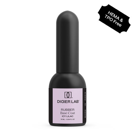 Geelilakka, Rubber base coat, icy lilac, HEMA & TPO FREE 10ml