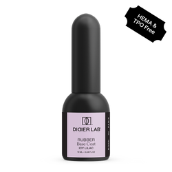Geelilakka, Rubber base coat, icy lilac, HEMA & TPO FREE 10ml