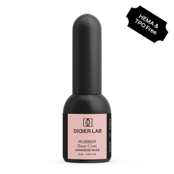 Geelilakka, Rubber base coat, Japanese nude, HEMA & TPO FREE 10ml