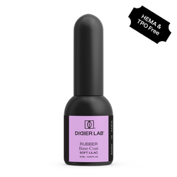 Geelilakka, Rubber base coat, soft lilac, HEMA & TPO FREE 10ml