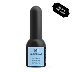 Geelilakka, Rubber base coat, dreamy sky, HEMA & TPO FREE 10ml