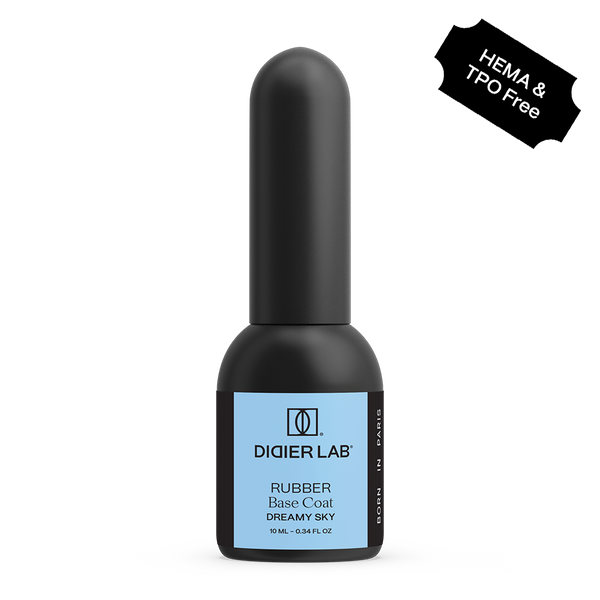 Geelilakka, Rubber base coat, dreamy sky, HEMA & TPO FREE 10ml