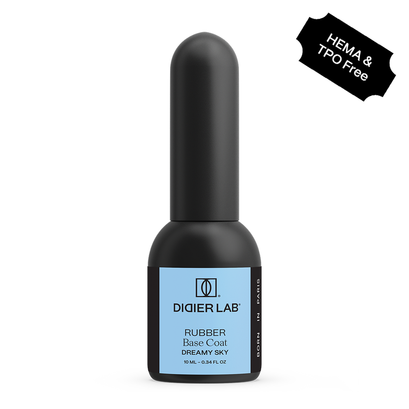 Geelilakka, Rubber base coat, dreamy sky, HEMA & TPO FREE 10ml