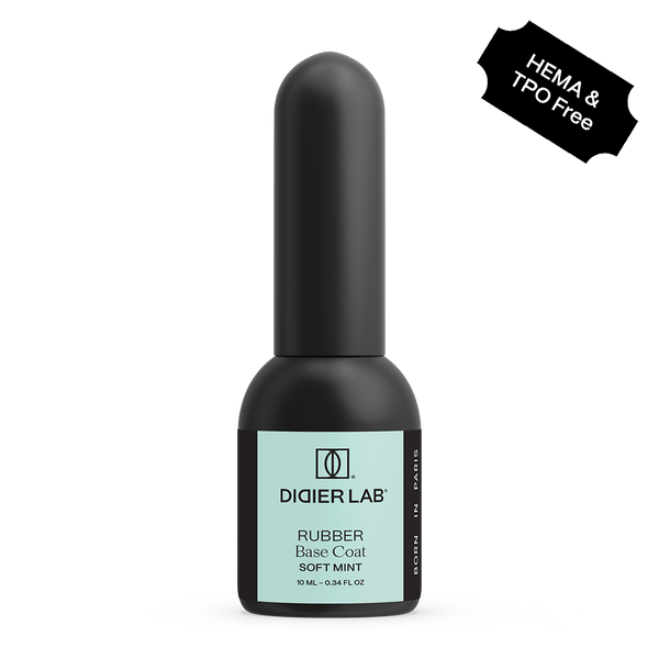 Geelilakka, Rubber base coat, soft mint, HEMA & TPO FREE 10ml