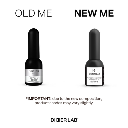 Geelialuslakka kuitu Soft White Didier Lab 10ml