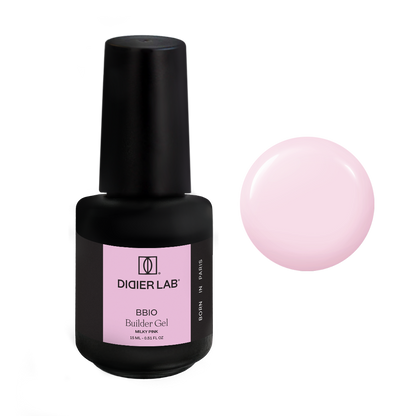 Rakennegeeli BBIO Didier Lab, Milky pink, HEMA & TPO FREE 15ml