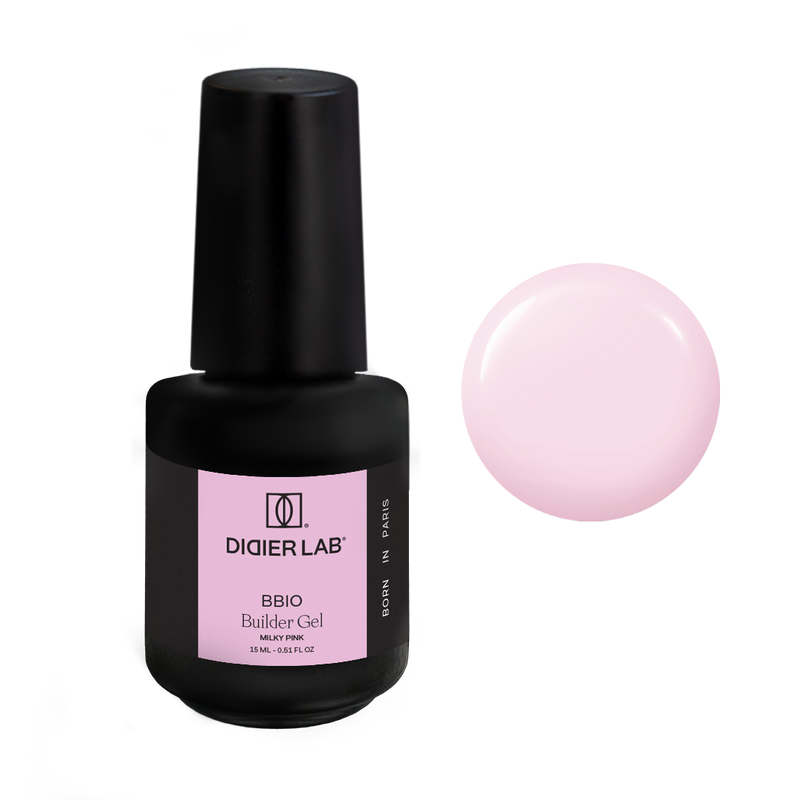 Rakennegeeli BBIO Didier Lab, Milky pink, HEMA & TPO FREE 15ml