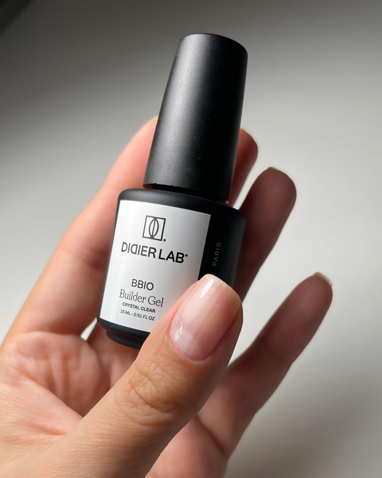 Rakennegeeli BBIO Didier Lab, Crystal Clear, HEMA & TPO FREE 15ml