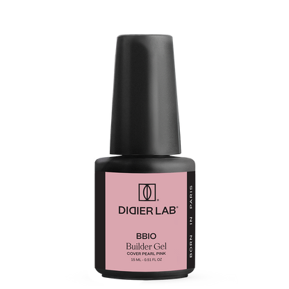 Rakennegeeli BBIO Didier Lab Cover Pearl Pink 15ml