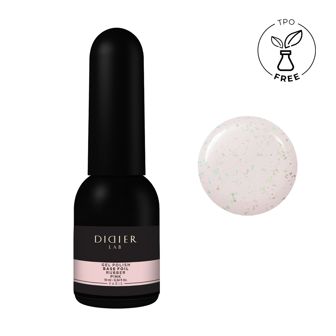 Geelialuslakka Rubber Foil Pink Hema & TPO vapaa 10ml