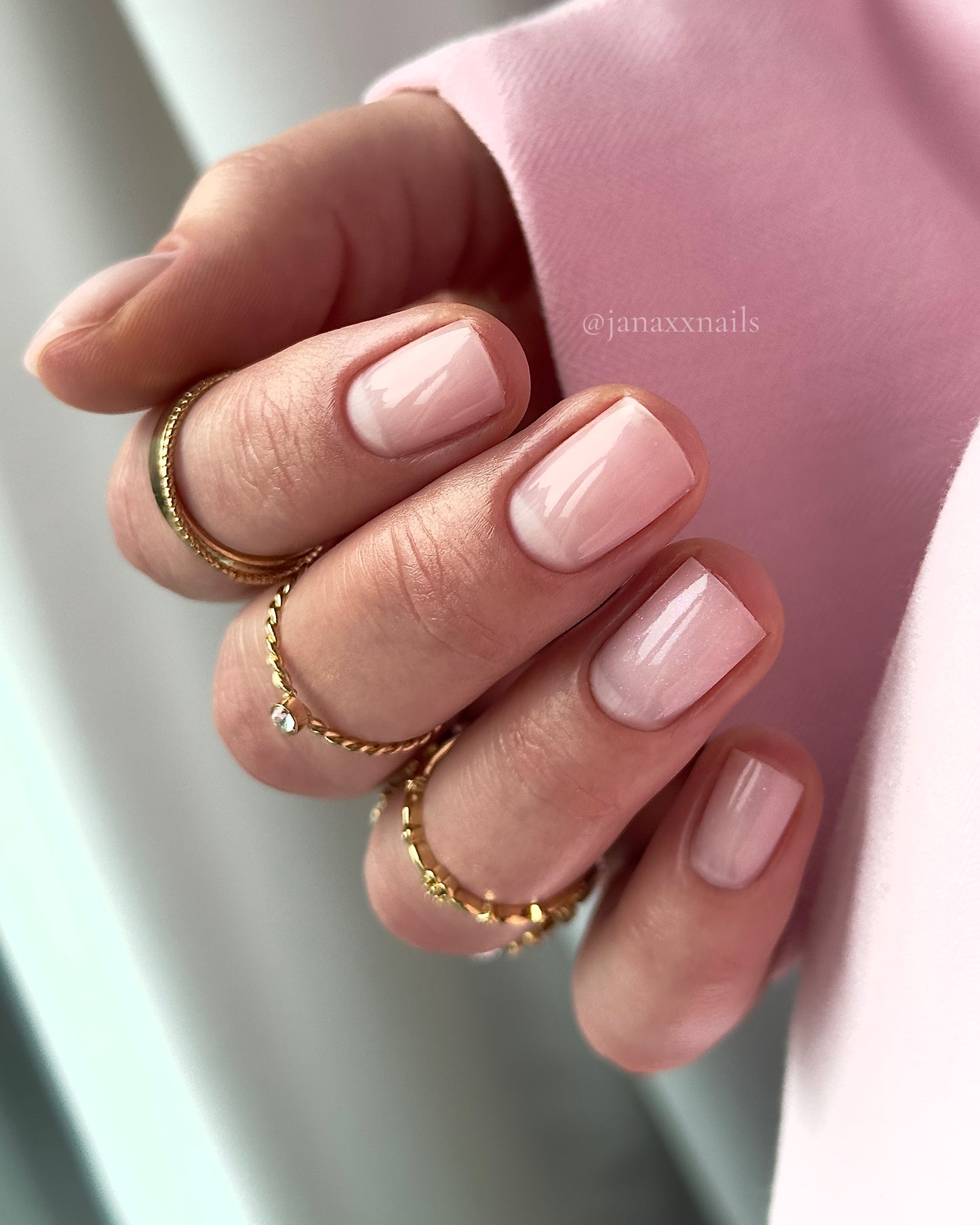 Rakennegeeli BBIO Didier Lab, Milky Pink Glitter, HEMA & TPO FREE 15ml