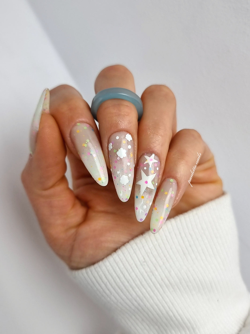 Geelilakka, Confetti Pale, HEMA & TPO vapaa Didier Lab, 10ml