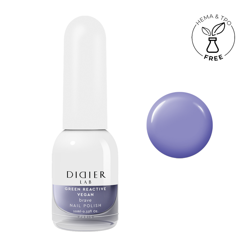 Vegaaninen kynsilakka Green reactive Didier Lab brave 10ml