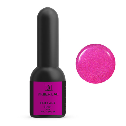 Geelilakka Brillant NEON No7 Didier Lab 8ml