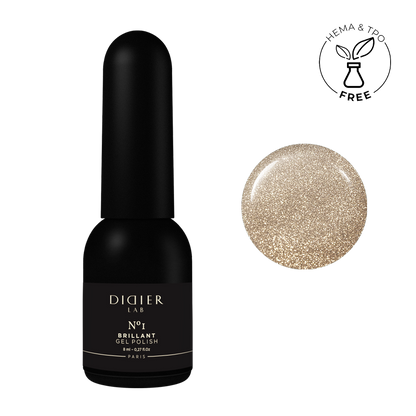 Geelilakka Brillant No1 Didier Lab 8ml