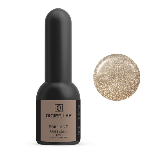 Geelilakka, Brillant, No1, hema & tpo vapaa Didier Lab, 8ml