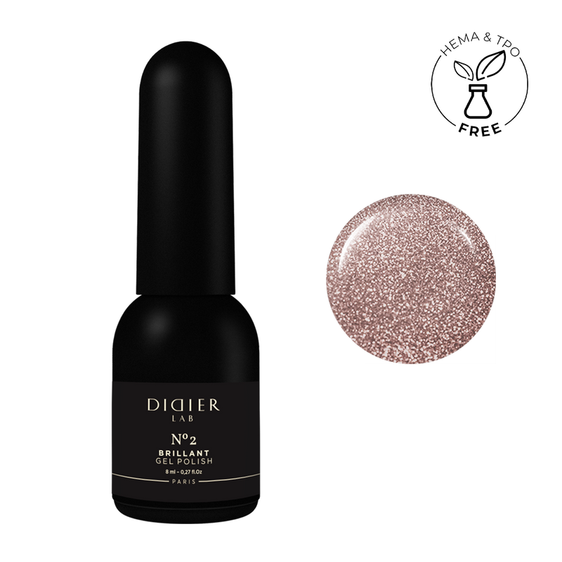Geelilakka, Brillant, No2, Didier Lab, 8ml