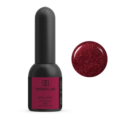 Geelilakka, Brillant, No9, hema & tpo vapaa Didier Lab, 8ml