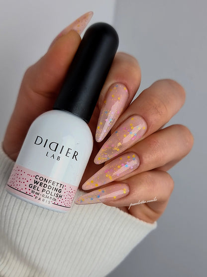 Geelilakka, Confetti Wedding, HEMA & TPO vapaa  Didier Lab, 10ml