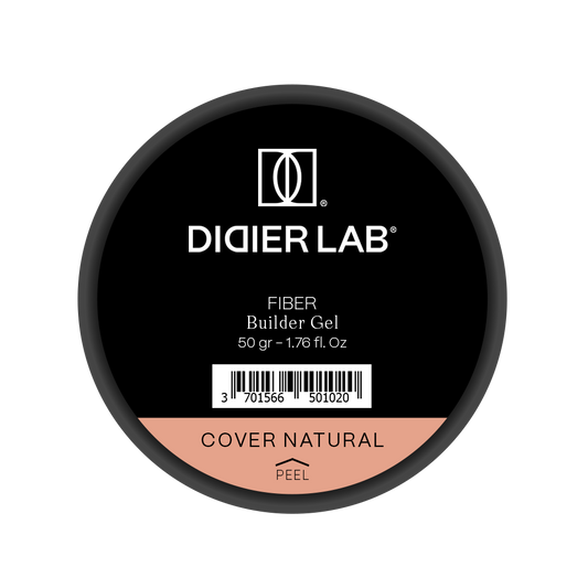 Kuitu rakennegeeli Didier Lab, Cover natural, HEMA & TPO FREE 50gr
