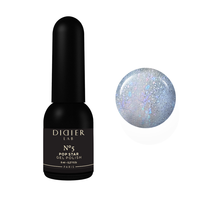 Geelilakka POP Star No5 HEMA & TPO vapaa Didier Lab, 8ml