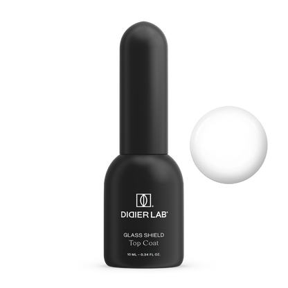 Lasimaisen kiillon antava päällyslakka, Super Glass Shield Top Coat, Didier Lab 10 ml