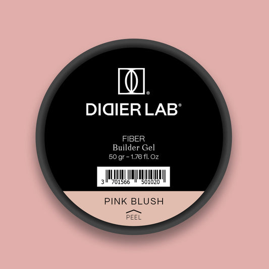 Kuitu rakennegeeli Didier Lab, Pink Blush, HEMA & TPO FREE50gr