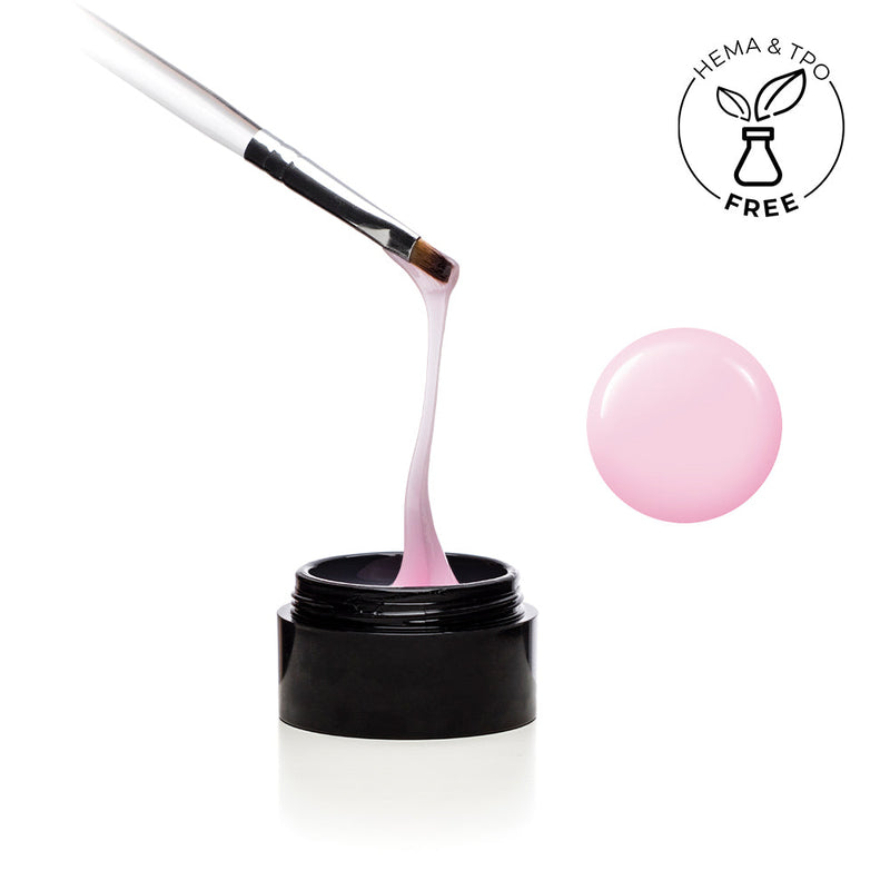 Kuitu rakennegeeli Didier Lab, Milky Pink, HEMA & TPO FREE 50gr