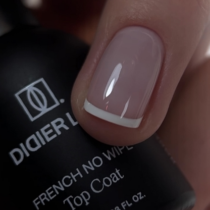 Päällyslakka ranskalaiseen manikyyriin, French Top Coat No Wipe, Didier Lab 10 ml