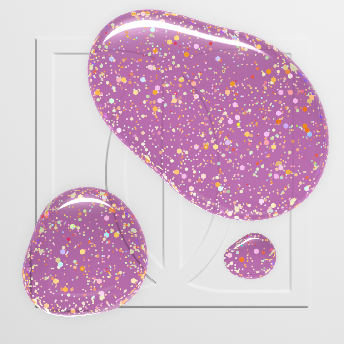 Geelilakka Confetti Lilac HEMA & TPO vapaa Didier Lab 10ml