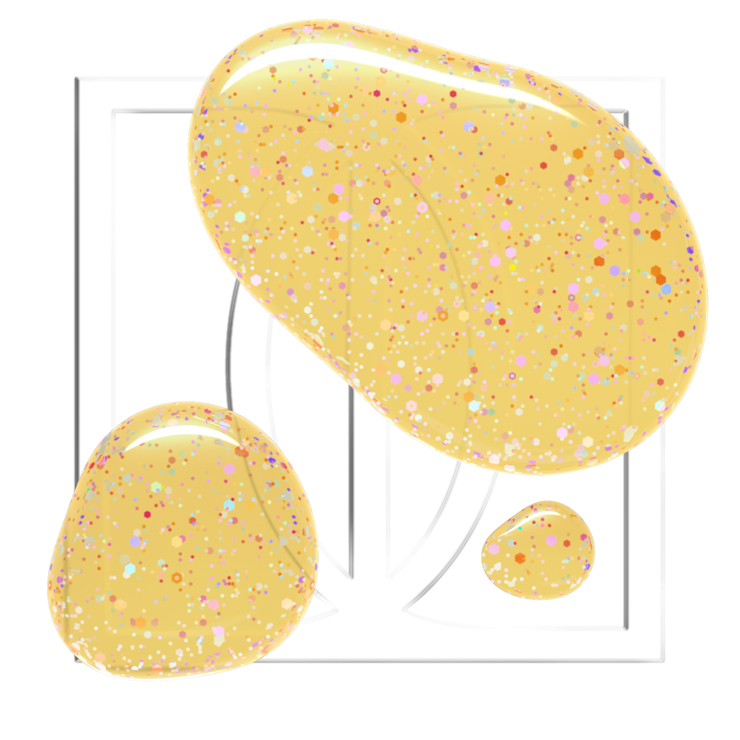 Geelilakka, Confetti Pastel, HEMA & TPO vapaa Didier Lab, 10ml