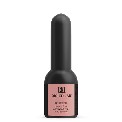 Geelilakka, Rubber base coat, Japanese pink, 10ml