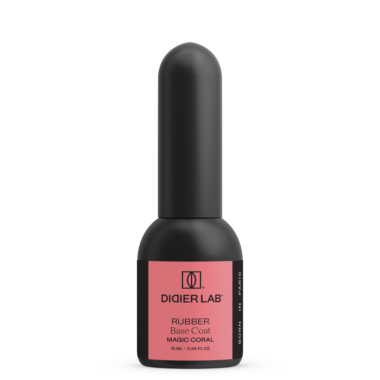 Geelilakka, Rubber base coat, magic coral, 10ml